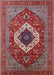Mid-Century Modern Red Persian Rug, urb2360