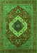 Persian Green Traditional Rug, urb2360grn