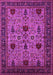 Oriental Pink Traditional Rug, urb2361pnk