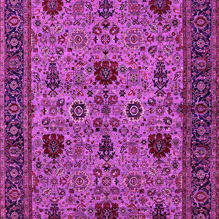 Oriental Pink Traditional Rug, urb2361pnk