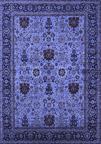 Oriental Blue Traditional Rug, urb2361blu