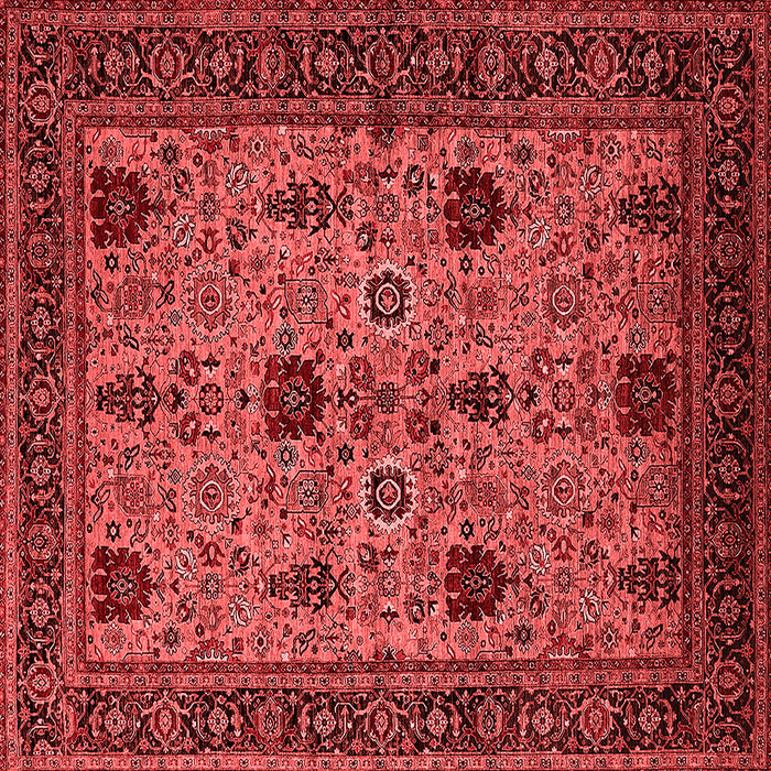 Oriental Red Traditional Rug, urb2361red