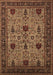 Oriental Brown Traditional Rug, urb2361brn