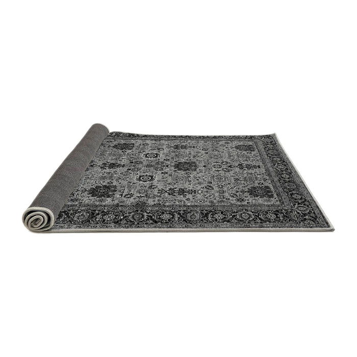 Sideview of Oriental Gray Traditional Rug, urb2361gry