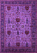 Oriental Purple Traditional Rug, urb2361pur