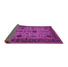 Sideview of Oriental Pink Traditional Rug, urb2361pnk