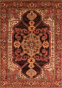 Oriental Orange Industrial Rug, urb2362org