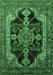 Oriental Emerald Green Industrial Rug, urb2362emgrn