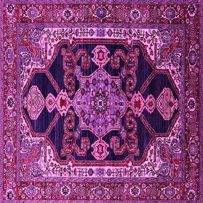 Square Oriental Pink Industrial Rug, urb2362pnk
