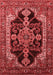 Oriental Red Industrial Area Rugs