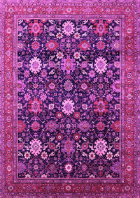 Oriental Pink Industrial Rug, urb2363pnk