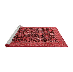 Industrial Red Washable Rugs