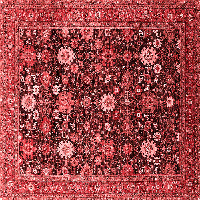 Oriental Red Industrial Rug, urb2363red