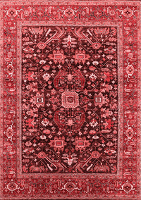 Oriental Red Industrial Rug, urb2364red