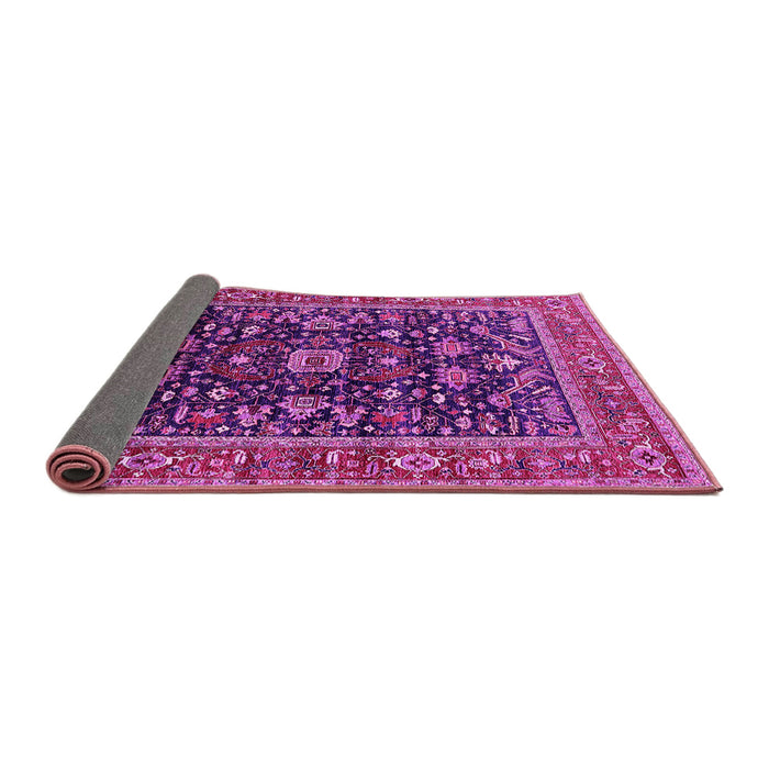 Sideview of Oriental Pink Industrial Rug, urb2364pnk