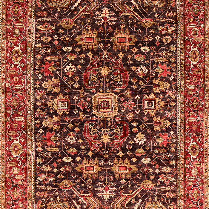 Oriental Orange Industrial Rug, urb2364org