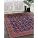 Machine Washable Industrial Modern Plum Purple Rug in a Family Room, wshurb2365