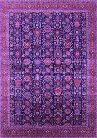 Oriental Purple Traditional Rug, urb2365pur