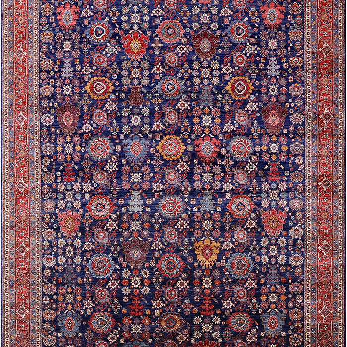 Machine Washable Industrial Modern Plum Purple Rug, wshurb2365