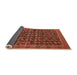 Sideview of Oriental Orange Traditional Rug, urb2365org