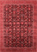 Oriental Red Traditional Area Rugs