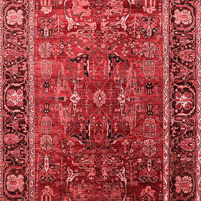 Oriental Red Traditional Area Rugs