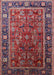 Mid-Century Modern Pink Oriental Rug, urb2366