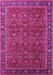 Oriental Pink Traditional Rug, urb2367pnk