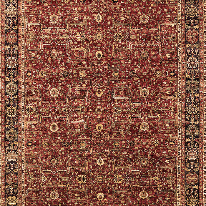 Oriental Brown Traditional Rug, urb2367brn