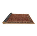 Sideview of Oriental Brown Traditional Rug, urb2367brn