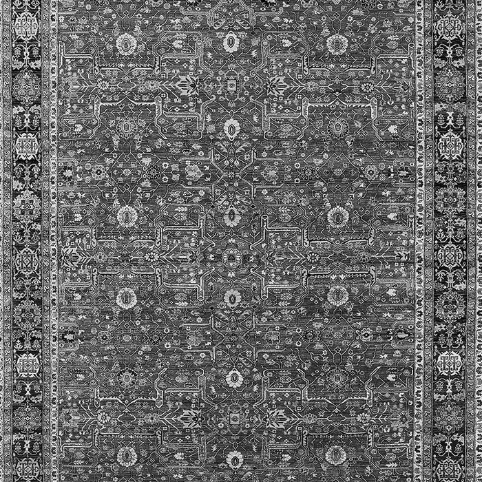 Oriental Gray Traditional Rug, urb2367gry