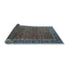 Sideview of Oriental Light Blue Traditional Rug, urb2367lblu