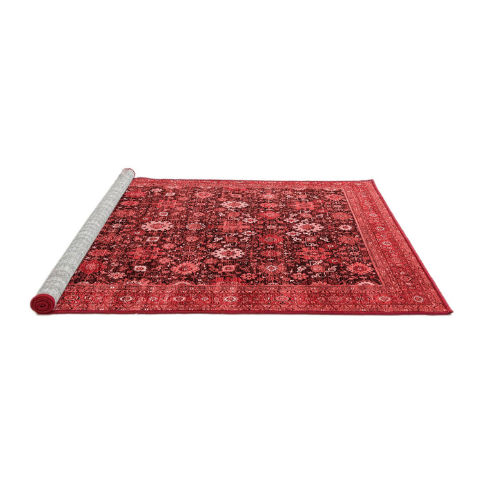 Industrial Red Washable Rugs