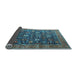 Sideview of Oriental Light Blue Industrial Rug, urb2368lblu