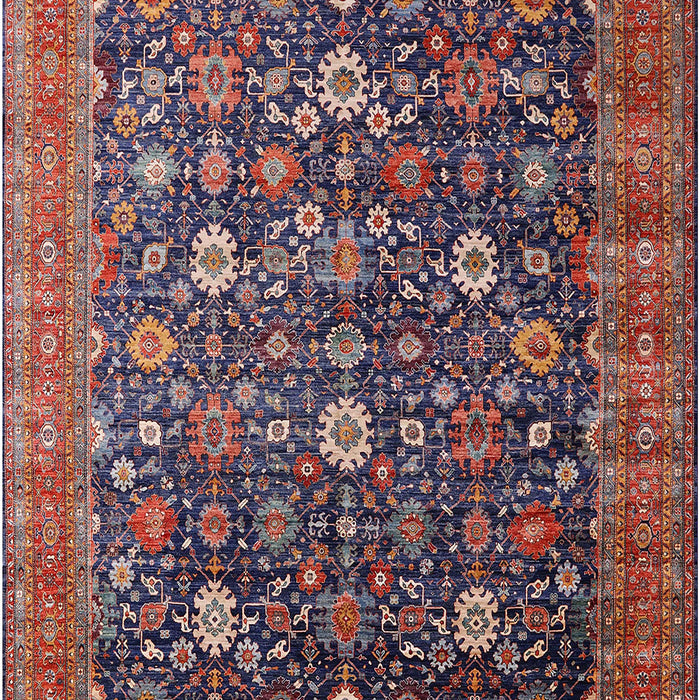 Machine Washable Industrial Modern Rosy Pink Rug, wshurb2368