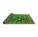 Sideview of Oriental Green Industrial Rug, urb2368grn