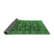 Sideview of Oriental Emerald Green Industrial Rug, urb2368emgrn