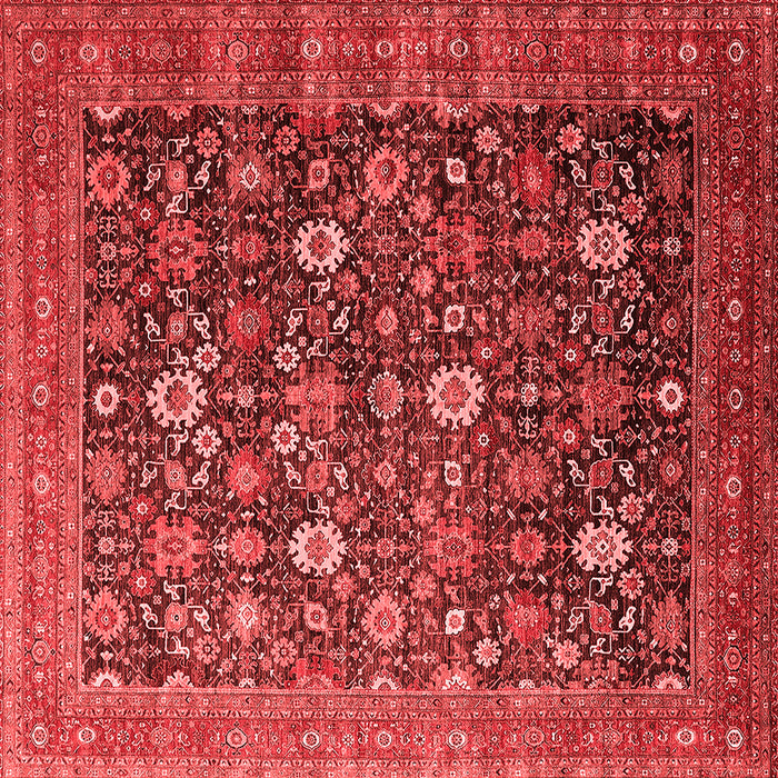 Oriental Red Industrial Rug, urb2368red