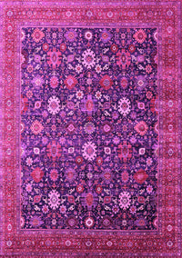 Oriental Pink Industrial Rug, urb2368pnk