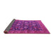 Sideview of Oriental Pink Industrial Rug, urb2368pnk