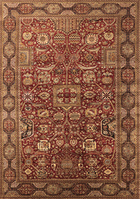 Oriental Brown Traditional Rug, urb2369brn