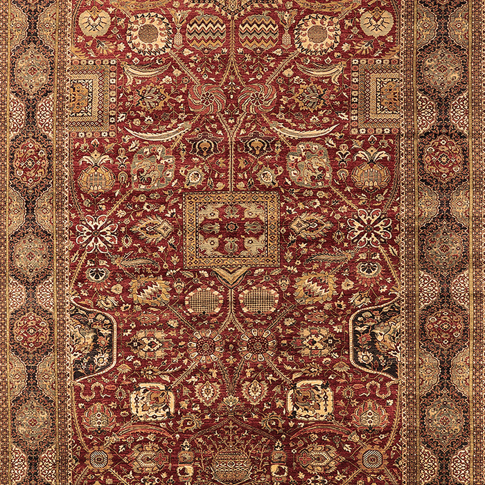 Oriental Brown Traditional Rug, urb2369brn