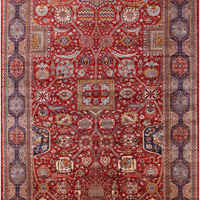 Machine Washable Industrial Modern Tomato Red Rug, wshurb2369