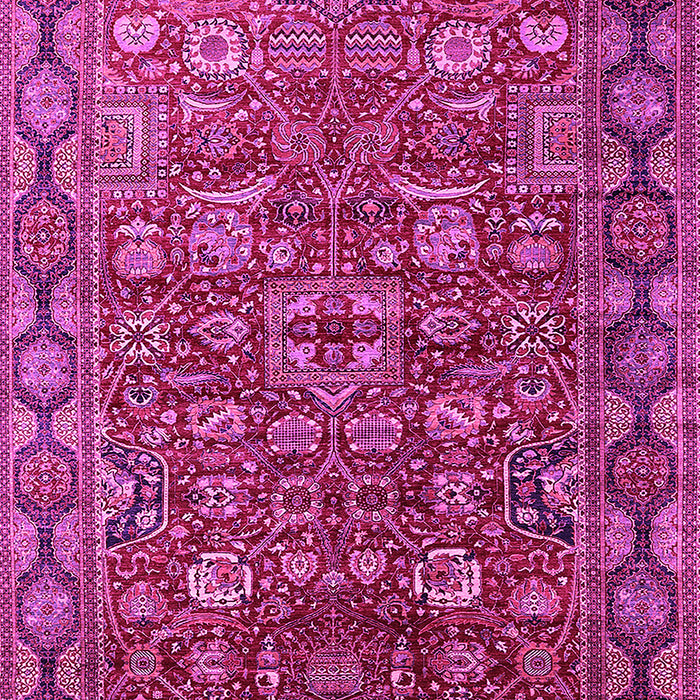 Oriental Pink Traditional Rug, urb2369pnk