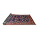 Sideview of Mid-Century Modern Pink Oriental Rug, urb2370