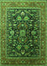 Oriental Green Industrial Rug, urb2370grn