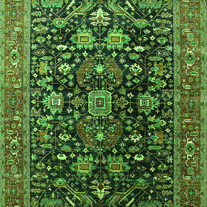 Oriental Green Industrial Rug, urb2370grn