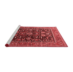 Industrial Red Washable Rugs