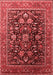 Oriental Red Industrial Area Rugs