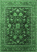 Oriental Emerald Green Industrial Rug, urb2370emgrn